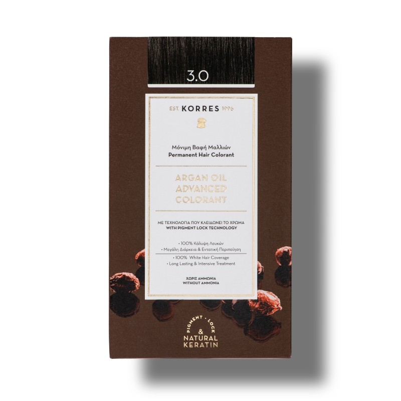 Coloration Permanente 3.0 châtain foncé