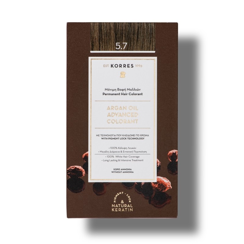 Coloration Permanente chocolat  5.7