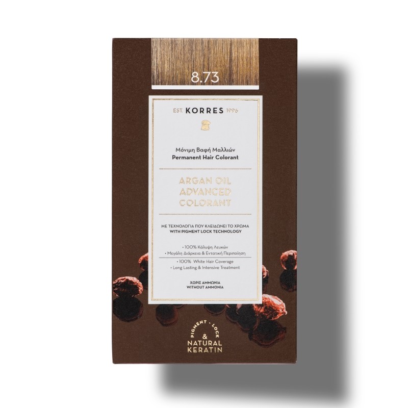 Coloration permanente 8.73 DORÉ CARAMEL