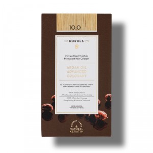 Coloration Permanente blond platine 10.0