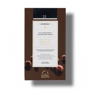 Coloration permanente 2.1 Noir Bleute 