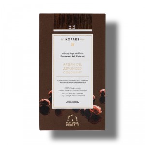 Coloration Permanente 5.3 châtain clair doré