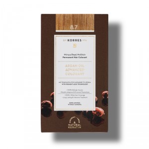 Coloration Permanente 8.7 blond clair marron