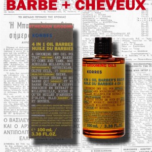 Huile Du Barbier 4 En 1 