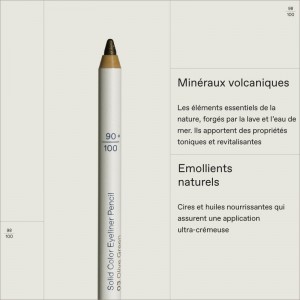 Solid Color Crayon Eyeliner 03 Olive Green 