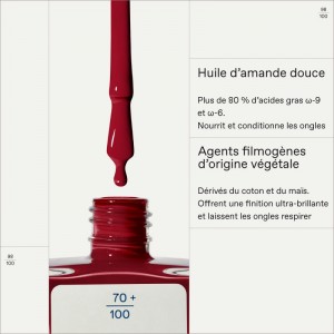 No No Vernis à Ongles 57 Wine Red