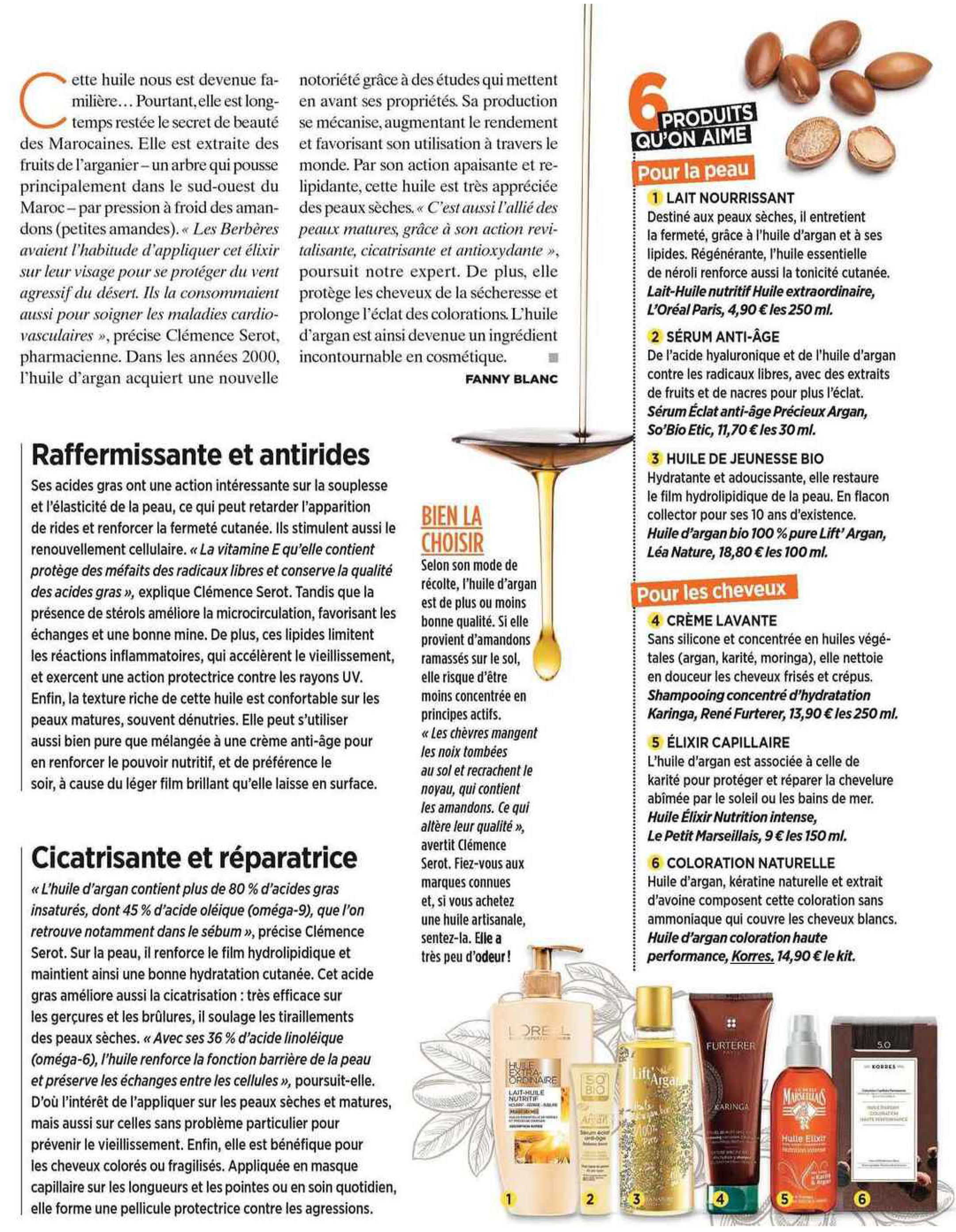 Korres dans Top Sante