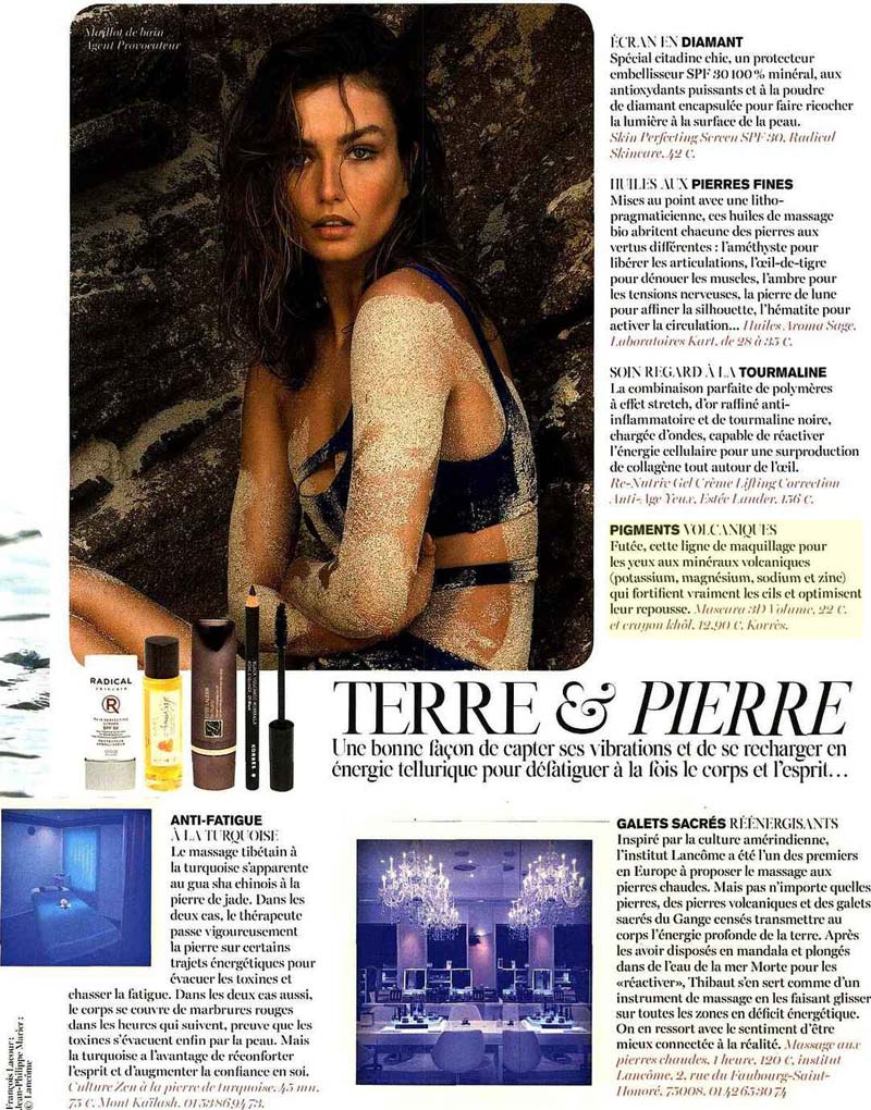 KORRES DANS VOGUE